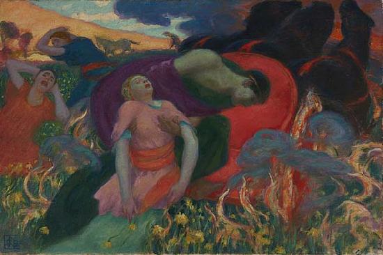 Rupert Bunny The Rape of Persephone